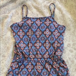 Girls Kids XL Romper w/ Pockets